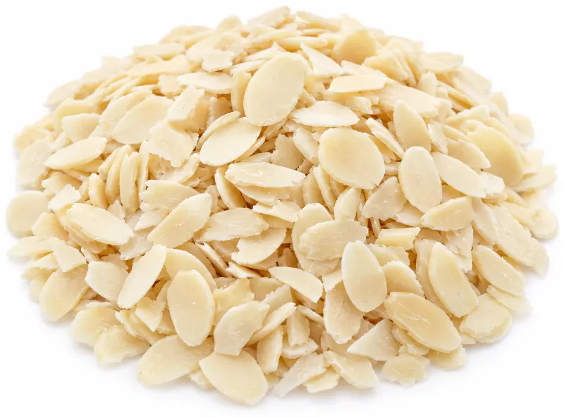 Processed almonds